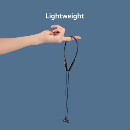 zopic Redmi SonicBass Neckband Wireless in Ear Earphones with Mic Noise Cancellation, IPX4 Splash & Sweat Proof, Multi-Point Dual Pairing, Light-Weight Neckband, Bluetooth 5.0 & Up to 12 hrs of Playback Time