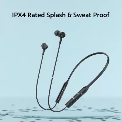 zopic Redmi SonicBass Neckband Wireless in Ear Earphones with Mic Noise Cancellation, IPX4 Splash & Sweat Proof, Multi-Point Dual Pairing, Light-Weight Neckband, Bluetooth 5.0 & Up to 12 hrs of Playback Time