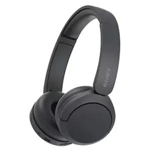 zopic Sony WH-CH520 black color Headphones Wireless On-Ear Bluetooth with Mic, Upto 50 Hours Playtime, DSEE Upscale, Multipoint ConnectivityDual Pairing,Voice Assistant App Support for Mobile Phones