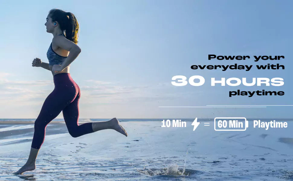 zopic JBL Endurance Race Earbuds True Wireless in Ear Active Sports Earbuds with Mic, 30Hrs Playtime, IP67 Water & Dustproof, Secure fit with Enhancer & Twistlock Design for Running & Workouts (Black Color)