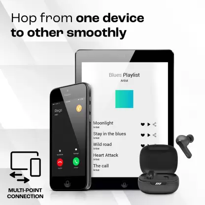 Zopic JBL Live Pro 2 Earbuds ANC True Wireless in Ear | Upto 40Hrs Playtime | Adjust EQ for Extra Bass | 6 Mics for Crystal Clear Calls | Dual Pairing | Qi Compatible | Built-in Alexa