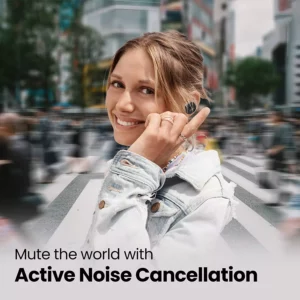 JBL Tune 130NC Earbuds TWS (Blue Color) Active Noise Cancellation Earbuds Upto 40dB, APP – Adjust EQ for Extra Bass, Massive 40Hrs Playtime, Legendary Sound, 4 Mics for Clear Calls, Bluetooth 5.2