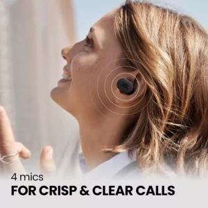 JBL Tune 130NC Earbuds TWS (White Color) Active Noise Cancellation Earbuds Upto 40dB, APP – Adjust EQ for Extra Bass, Massive 40Hrs Playtime, Legendary Sound, 4 Mics for Clear Calls, Bluetooth 5.2