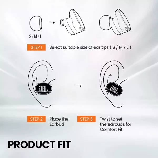 zopic JBL Tune 130NC Earbuds TWS, Active Noise Cancellation Earbuds Upto 40dB, APP - Adjust EQ for Extra Bass, Massive 40Hrs Playtime, Legendary Sound, 4 Mics for Clear Calls, Bluetooth 5.2