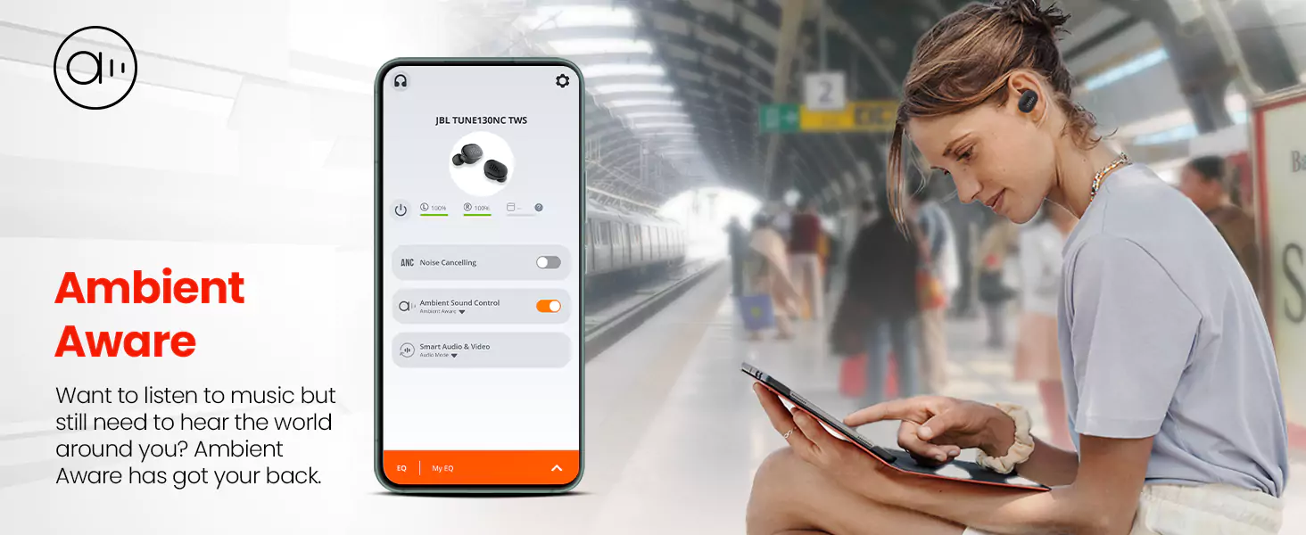 zopic JBL Tune 130NC Earbuds TWS, Active Noise Cancellation Earbuds Upto 40dB, APP - Adjust EQ for Extra Bass, Massive 40Hrs Playtime, Legendary Sound, 4 Mics for Clear Calls, Bluetooth 5.2