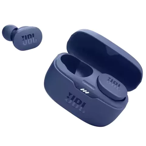 zopic JBL Tune 130NC Earbuds Blue color TWS, Active Noise Cancellation Earbuds Upto 40dB, APP - Adjust EQ for Extra Bass, Massive 40Hrs Playtime, Legendary Sound, 4 Mics for Clear Calls, Bluetooth 5.2