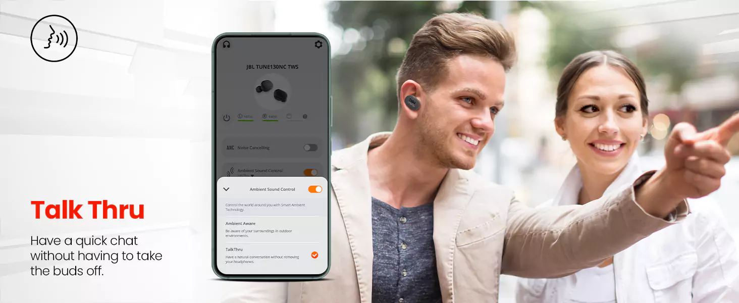 zopic JBL Tune 130NC Earbuds TWS, Active Noise Cancellation Earbuds Upto 40dB, APP - Adjust EQ for Extra Bass, Massive 40Hrs Playtime, Legendary Sound, 4 Mics for Clear Calls, Bluetooth 5.2