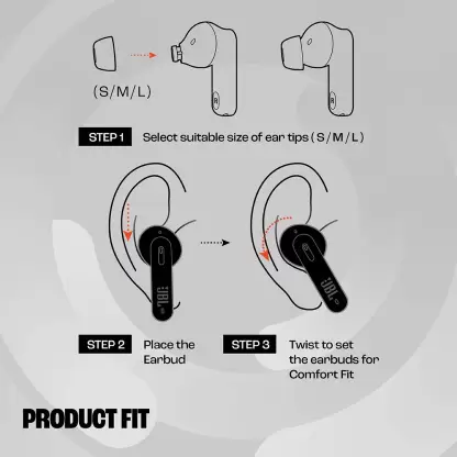 zopic JBL Tune 230NC Earbuds TWS Active Noise Cancellation Earbuds with Mic, Massive 40 Hrs Playtime with Speed Charge, Adjustable EQ APP, 4Mics for Perfect Calls, Google Fast Pair, Bluetooth 5.2