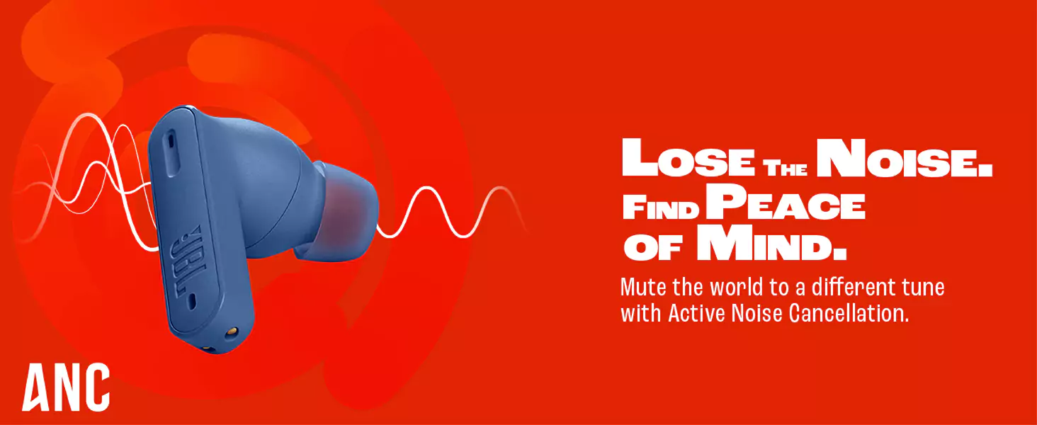 zopic JBL Tune 230NC Earbuds TWS Active Noise Cancellation Earbuds with Mic, Massive 40 Hrs Playtime with Speed Charge, Adjustable EQ APP, 4Mics for Perfect Calls, Google Fast Pair, Bluetooth 5.2