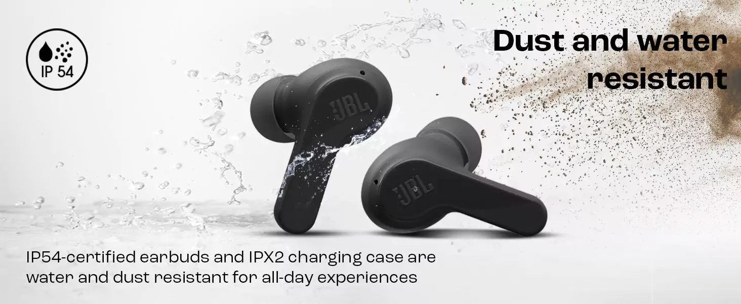 zopic JBL Wave Beam in-Ear Earbuds (TWS) with Mic, App for Customized Extra Bass EQ, 32 Hours Battery and Quick Charge, IP54 Water & Dust Resistance, Ambient Aware & Talk-Thru, Google FastPair