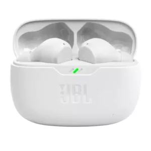 zopic JBL Wave Beam in-Ear Earbuds white color (TWS) with Mic, App for Customized Extra Bass EQ, 32 Hours Battery and Quick Charge, IP54 Water & Dust Resistance, Ambient Aware & Talk-Thru, Google FastPair