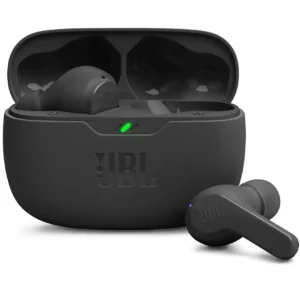 zopic JBL Wave Beam in-Ear Earbuds black color (TWS) with Mic, App for Customized Extra Bass EQ, 32 Hours Battery and Quick Charge, IP54 Water & Dust Resistance, Ambient Aware & Talk-Thru, Google FastPair