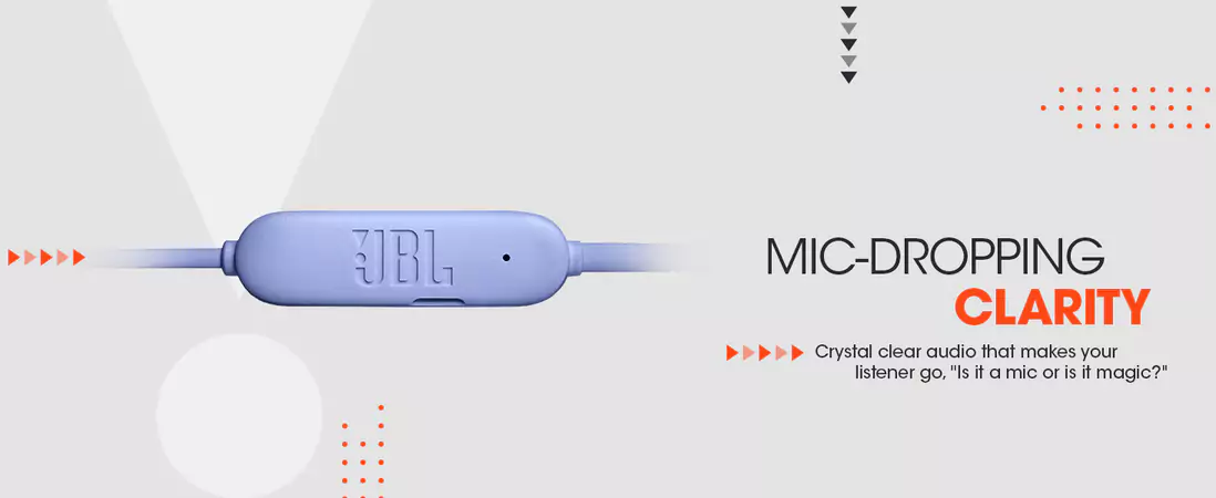 Zopic JBL Tune 215BT in Ear Bluetooth Wireless Neckband 16 Hours Playtime with Quick Charge, Earphones with Mic, 12.5mm Premium Earbuds with Pure Bass, BT 5.0, Dual Pairing, Type C & Voice Assistant Support