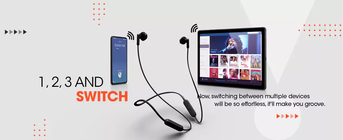 Zopic JBL Tune 215BT in Ear Bluetooth Wireless Neckband 16 Hours Playtime with Quick Charge, Earphones with Mic, 12.5mm Premium Earbuds with Pure Bass, BT 5.0, Dual Pairing, Type C & Voice Assistant Support