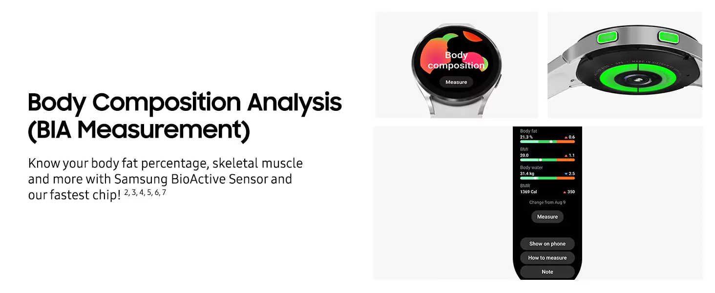 zopic Samsung Galaxy Watch 4 LTE Smartwatch (44mm) Health Monitoring, Sleep Analysis, Women's Health, Fitness track 90+ workouts, 40 Hours Battery,