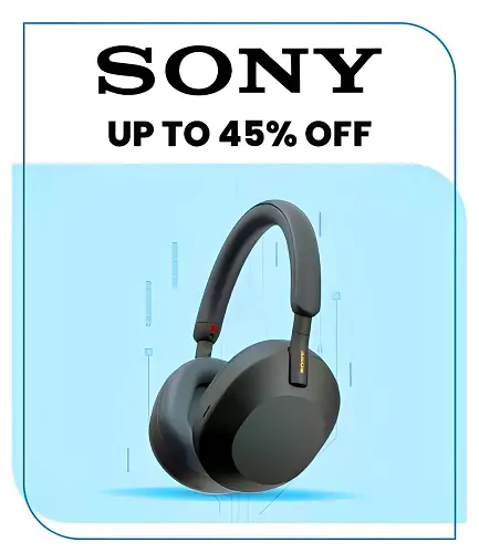 Zopic Sony Headphones on ear over head wireless bluetooth headset black white grey color new best price banner
