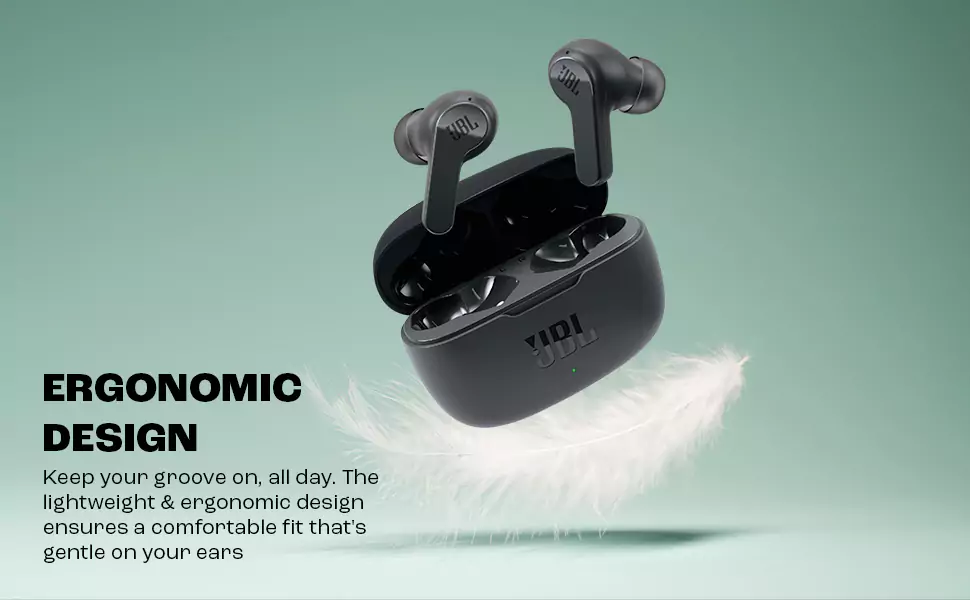 zopic JBL Wave 200 True Wireless In Ear Earbuds with Mic, 20 Hours Playtime, Deep Bass Sound, Dual Connect Technology, Quick Charge, Comfort Fit Ergonomic Design, Voice Assistant Support for Mobiles