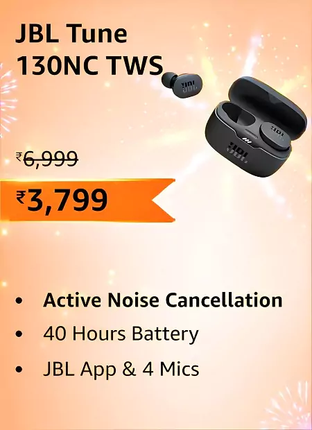 zopic JBL tune 130nc TWS earbuds wireless bluetooth premium quality earphones nre latest best price blue black green red white color noise cancellation fast charging long powerback playtime battery