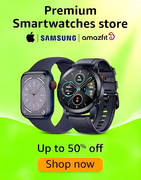 zopic top premium qualit smartwatch amazfit apple samsung fitbit black white blue red green color banner ij3i