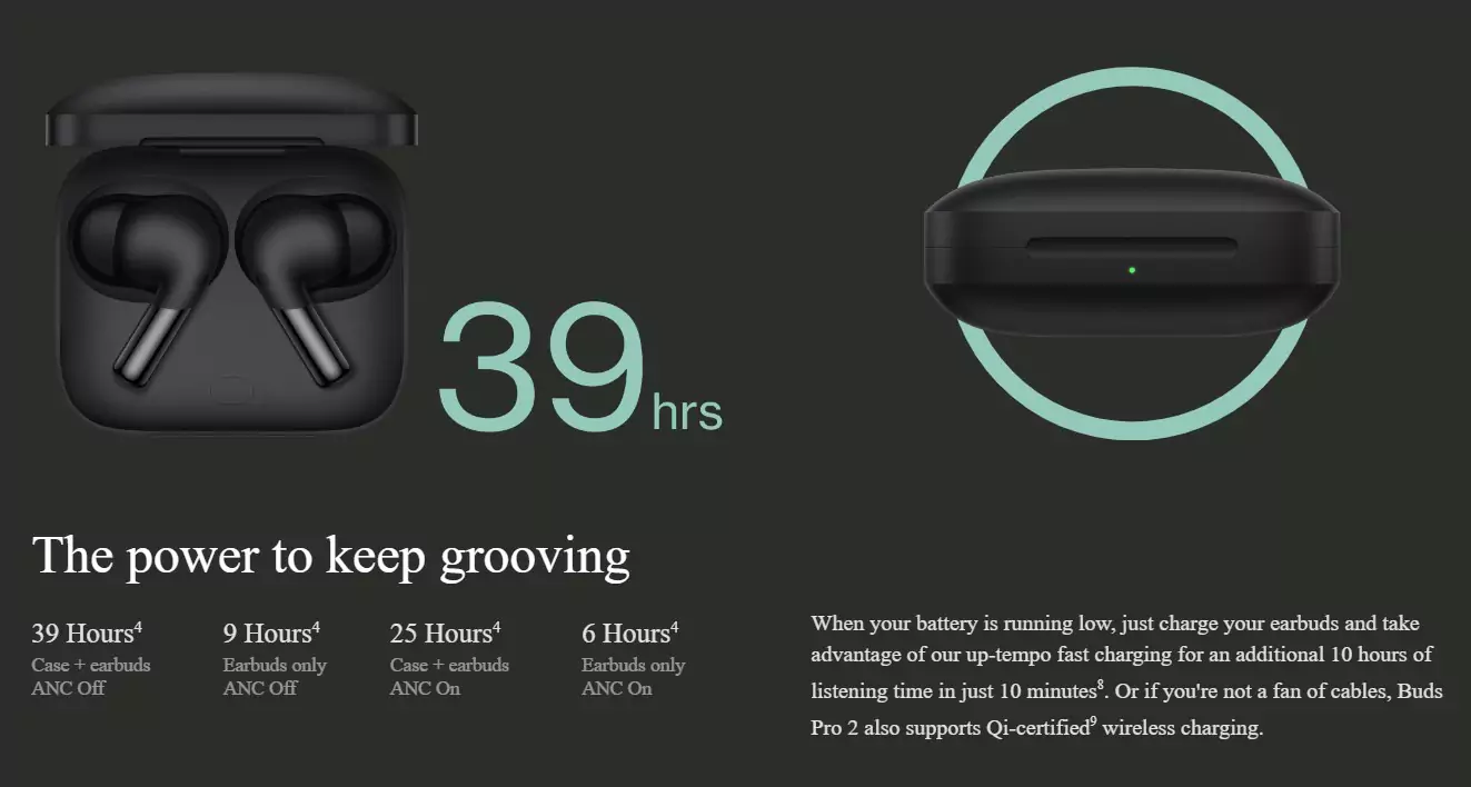 zopic OnePlus Buds Pro 2 Earbuds Bluetooth TWS in Ear Earphones, Spatial Audio Dynamic Head Tracking, Upto 39 Hours Battery, co-Created with Dynaudio, Upto 48dB Adaptive Noise Cancellation