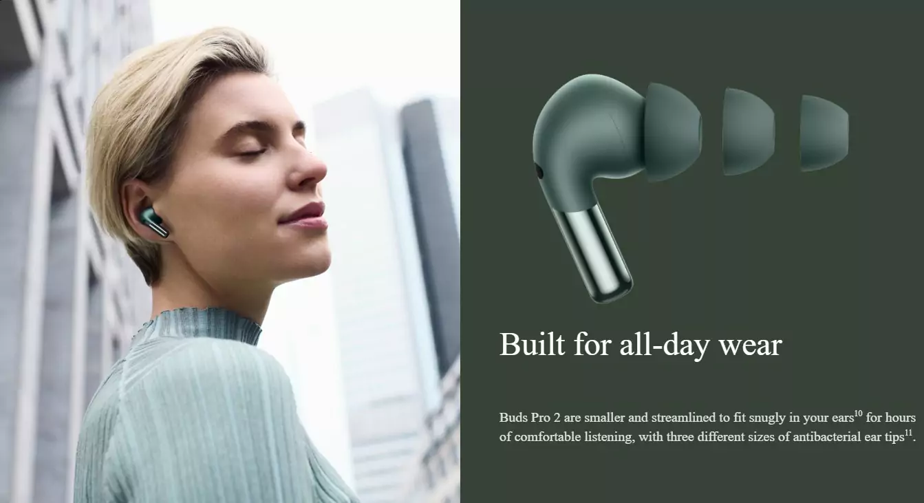 zopic OnePlus Buds Pro 2 Earbuds Bluetooth TWS in Ear Earphones, Spatial Audio Dynamic Head Tracking, Upto 39 Hours Battery, co-Created with Dynaudio, Upto 48dB Adaptive Noise Cancellation
