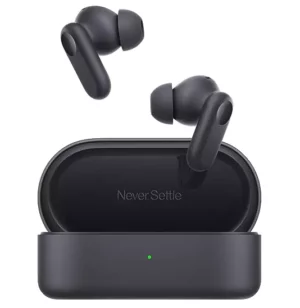 zopic OnePlus Nord Buds 2r Earbuds black color True Wireless in Ear Earphones with Mic, 12.4mm Drivers, PlaybackUpto 38hr case, 4-Mic Design, IP55 Rating
