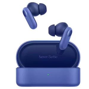 zopic OnePlus Nord Buds 2r Earbuds blue color True Wireless in Ear Earphones with Mic, 12.4mm Drivers, PlaybackUpto 38hr case, 4-Mic Design, IP55 Rating