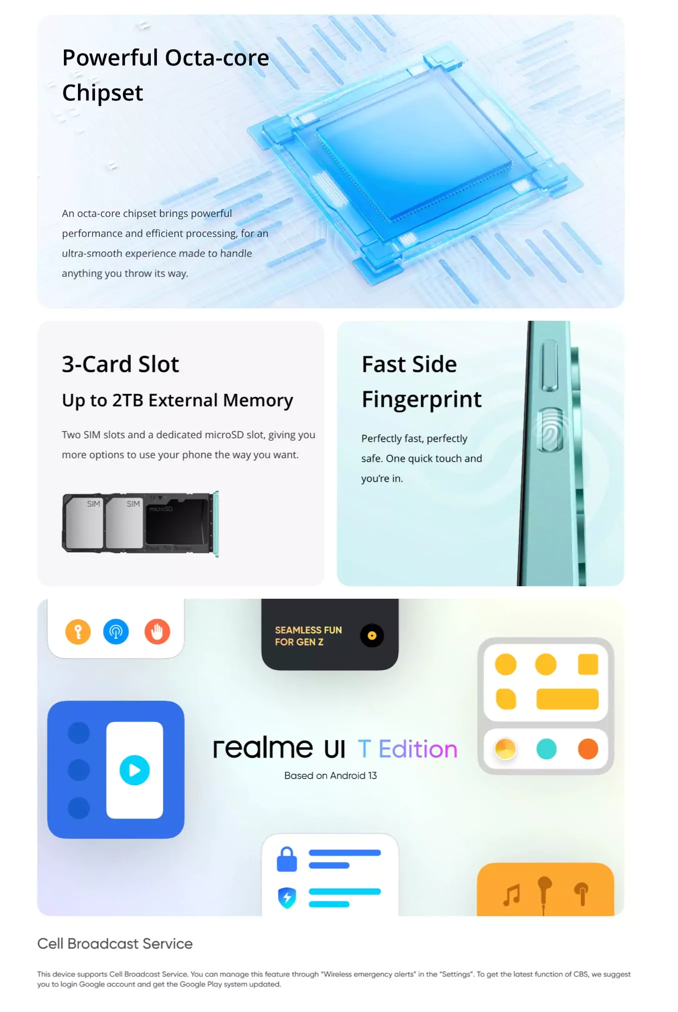 zopic realme C51 Smartphone 4GB RAM, 64GB Storage, Display 17.12 cm (6.74 inch) HD LCD, 50MP + 0.08MP, 5MP Front Camera, 5000mAh Battery & Fast Charging Mobile