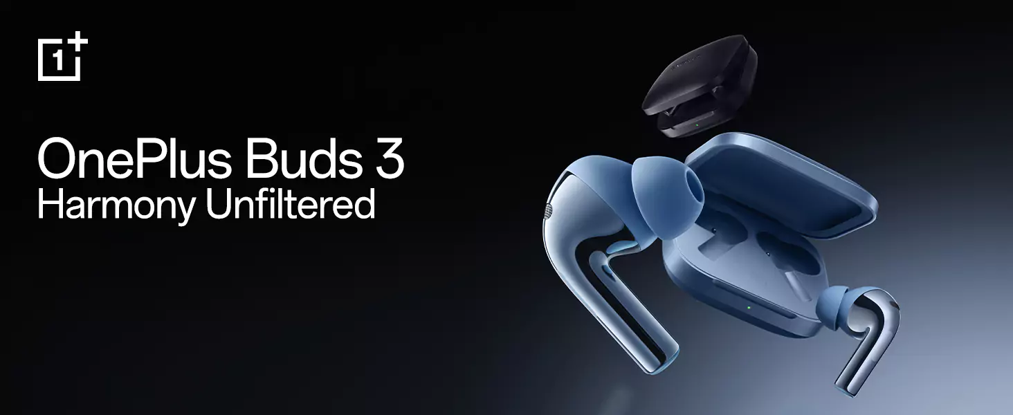 zopic OnePlus Buds 3 Earbuds in Ear blue color greTWS Bluetooth Upto 44Hrs Playback, Smart Adaptive Noise Cancellation, Upto 49dB , Hi-Res Sound Quality, Sliding Volume Control, 10mins for 7 Hours Fast Charging (7)