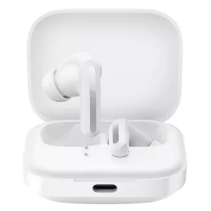zopic Redmi Buds 5 Truly Wireless white color Bluetooth Ear Buds (TWS) with Upto 46dB Hybrid Noise Cancellation, Dual-Mic AI Call Enhancement,10mins for 4Hours Fast Charging with Upto 38Hrs Playback