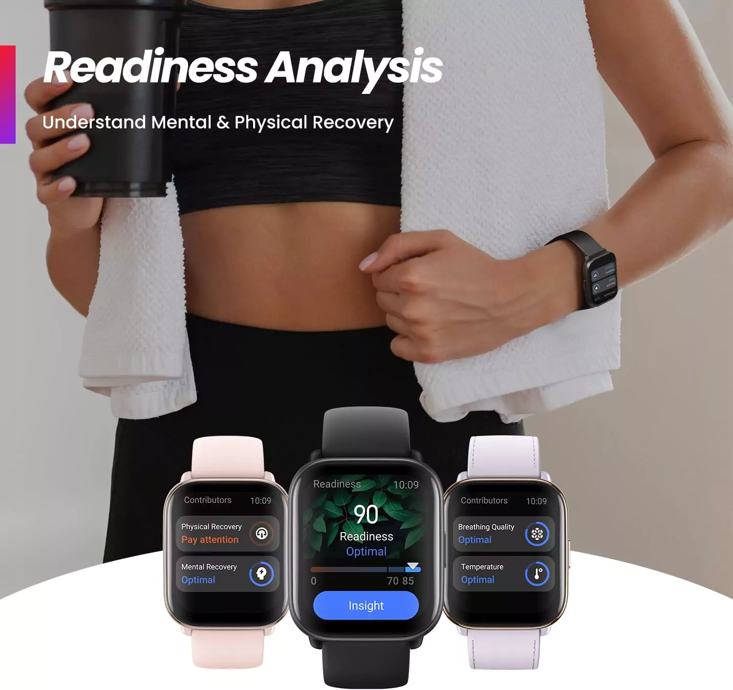 Amazfit Active Smartwatch AI Fitness Exercise Coach, GPS, Bluetooth Calling & Music, 14 Day Battery, 1.75" AMOLED Display & Alexa Built-in, Fitness Watch for Android & iPhone