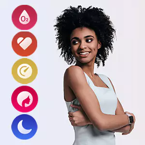 zopic Amazfit Active Smartwatch AI Fitness Exercise Coach, GPS, Bluetooth Calling & Music, 14 Day Battery, 1.75" AMOLED Display & Alexa Built-in, Fitness Watch for Android & iPhone
