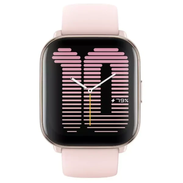 Amazfit Active Smartwatch pink color AI Fitness Exercise Coach, GPS, Bluetooth Calling 14 Day Battery, 1.75 AMOLED Display Fitness Watch for Android & iPhone (30)