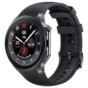zopic OnePlus Watch 2 Smartwatch black color Wear OS 4, Snapdragon W5 Chipset, Upto 100hrs battery life, Bluetooth Calling, 1.43’’ AMOLED Display, Stainless Steel & Sapphire Crystal build, Dual Frequency GPS, 5 ATM, IP68 hr