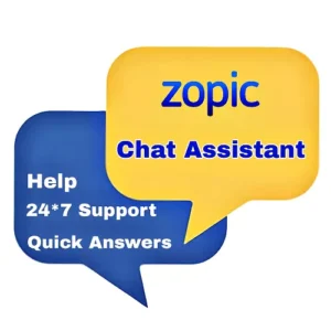 Zopic Chat Assistant Here We Are to Help Contact 24 by 7 Support