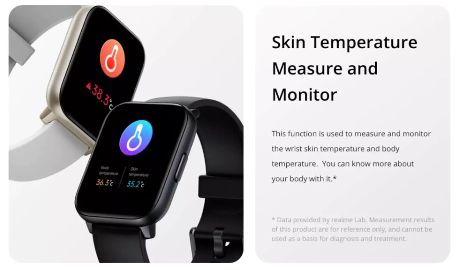 zopic realme TechLife Watch S100 Smartwatch 12 Days Battery Life, Blood Oxygen & Heart Rate Monitor, 1.69 HD Display with Temperature Sensor, 24 Sports Mode, IP68 (1)