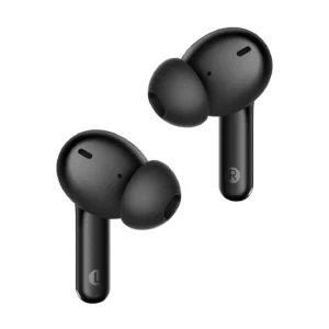 realme Buds T110 Earbuds TWS 38 Hours Total Playback (Black Color), AI ENC Noise Cancellation for Calls, 10mm Dynamic Bass Drivers, Smart Touch Control, IPX5, 88ms Super Low Latency