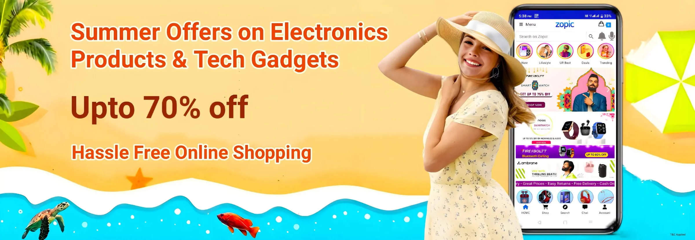 Zopic summer sale offers best prices and upto 70 percent off online shopping free and fast delivery banner neckband speaker , earphones, earbuds, headphones, mobiles , smaetphone, smartwatch, computer, laptop, accessories