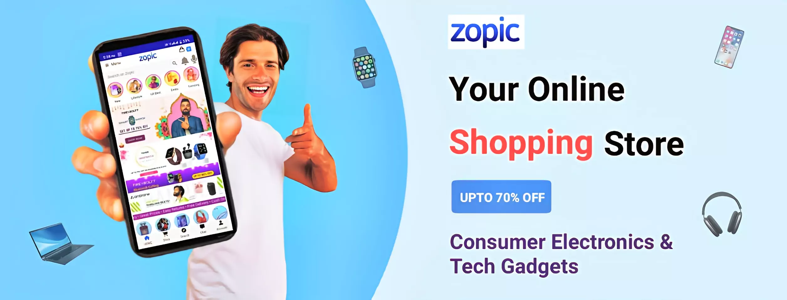 zopic banner online shopping store n8ef