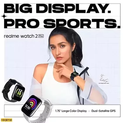 zopic-realme-smartwatch-watch-2-pro-shraddha-kapoor best price shop now up to 60% off